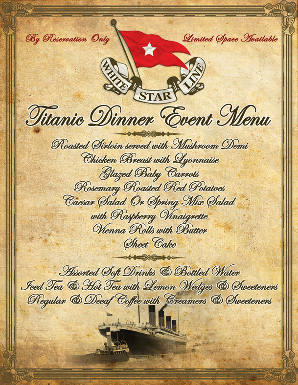 titanic-menu